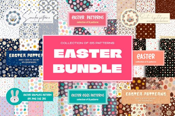Big Easter Patterns Bundle