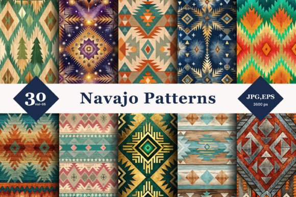 Evaluating Navajo Style Seamless Patterns 05: A Practical Guide for Designers and Creators