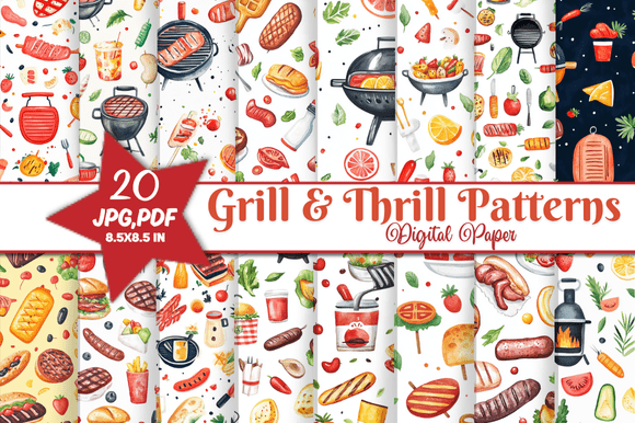 Grill Thrill Patterns Digital Paper: A Practical Guide to Workflow Integration