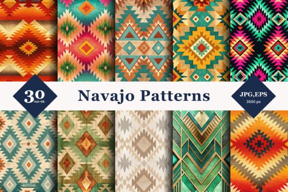 Integrating Navajo Style Seamless Patterns 06 into Modern Creative Workflows