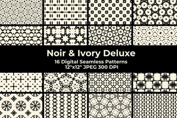 Noir Ivory Deluxe Seamless Patterns: A Practical Guide for Designers and Creators