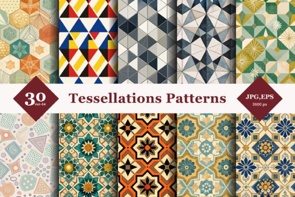 Semi Regular Tessellations Seamless Patterns 04: A Comprehensive Evaluation